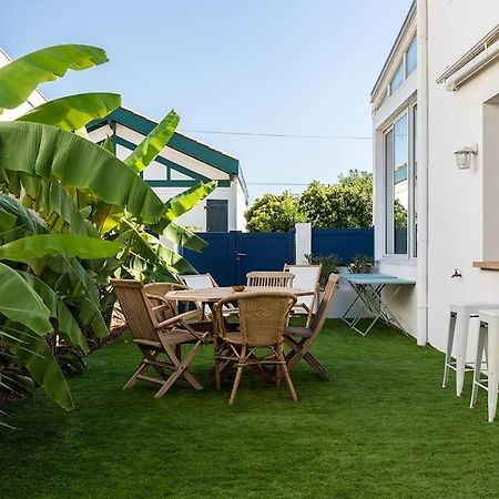 Beautiful Beach House In Front Of The Ocean Biarriz Exterior foto